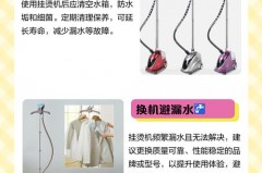 挂烫机可以用温水吗，挂烫机可以用水冲洗吗？