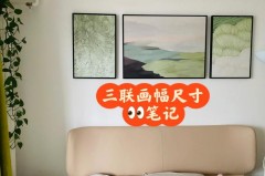 怎么选客厅的三联画_适合客厅的三联画