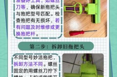 胶棉拖把头什么时候需要替换，胶棉拖把胶棉头脱胶了怎么办？