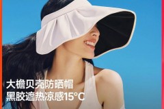 蕉下贝壳帽戴着夹头吗，蕉下贝壳帽容易掉？