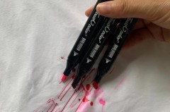 如何洗掉水彩笔的残留颜色_洗掉水彩笔的旧渍